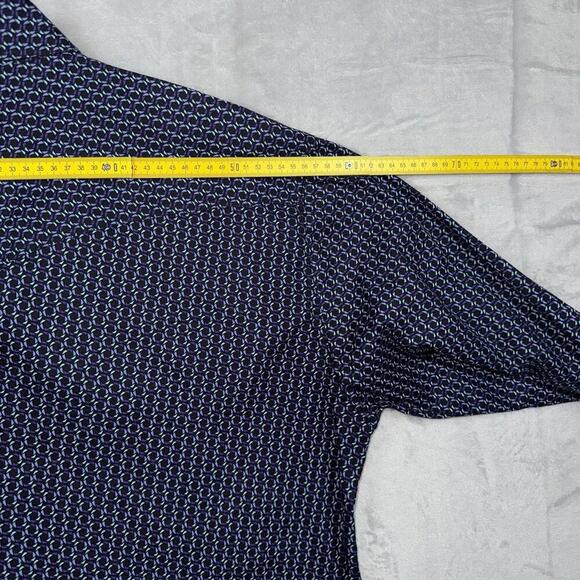 Roper Western Shirt Men’s L Snap Button geometric Patterned Long Sleeve Cowboy - Picture 9 of 12